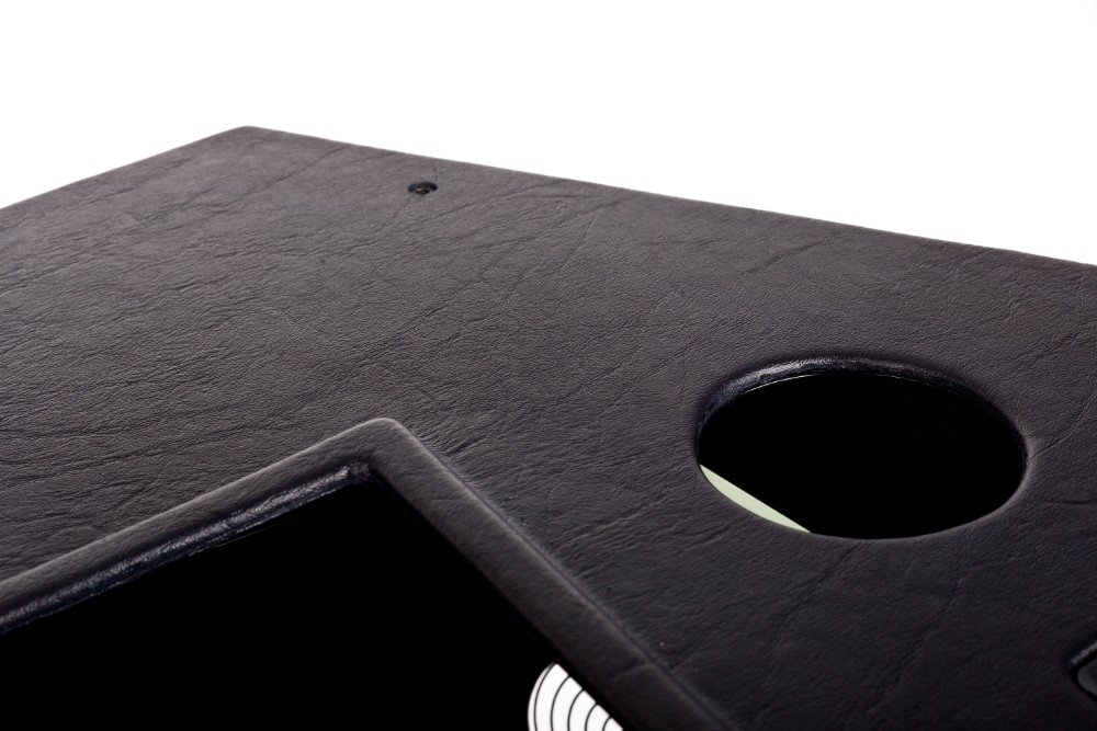 FSC A320 forward side console FO rubber texture